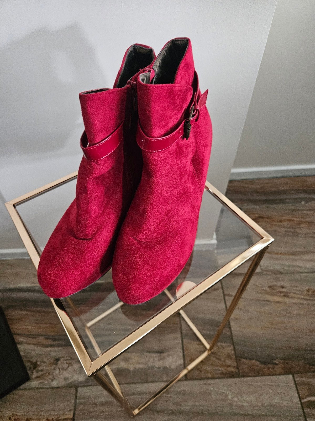 laarzen, Kleding | Dames, Hoge laarzen, Ophalen of Verzenden, Rood, Trend One