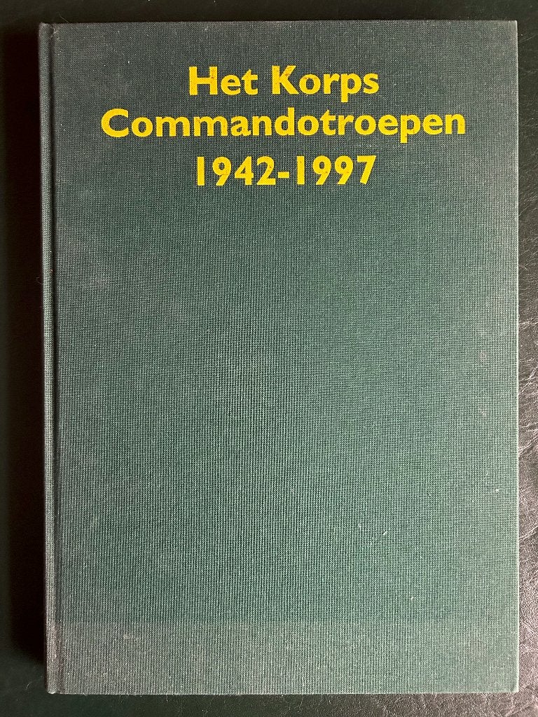 Boek Korps Commandotroepen KCT 1942-1997, Ophalen, Landmacht, Nederland, Boek of Tijdschrift