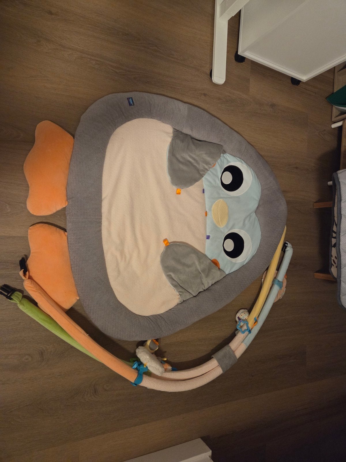 Playgro Speel- en kruipmat pinguïn met speelbogen, Ophalen, Gebruikt, Speelkleed