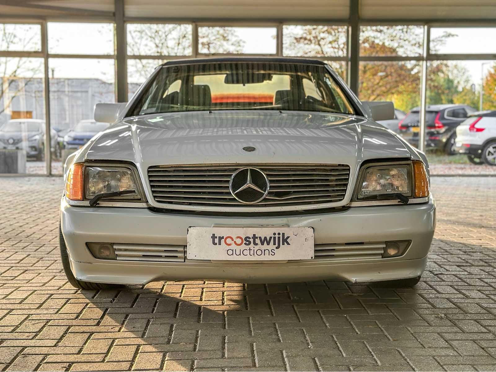 Mercedes-Benz SL500 1991 SL-Klasse, Auto's, Automaat, Gebruikt, Cabriolet, Bedrijf