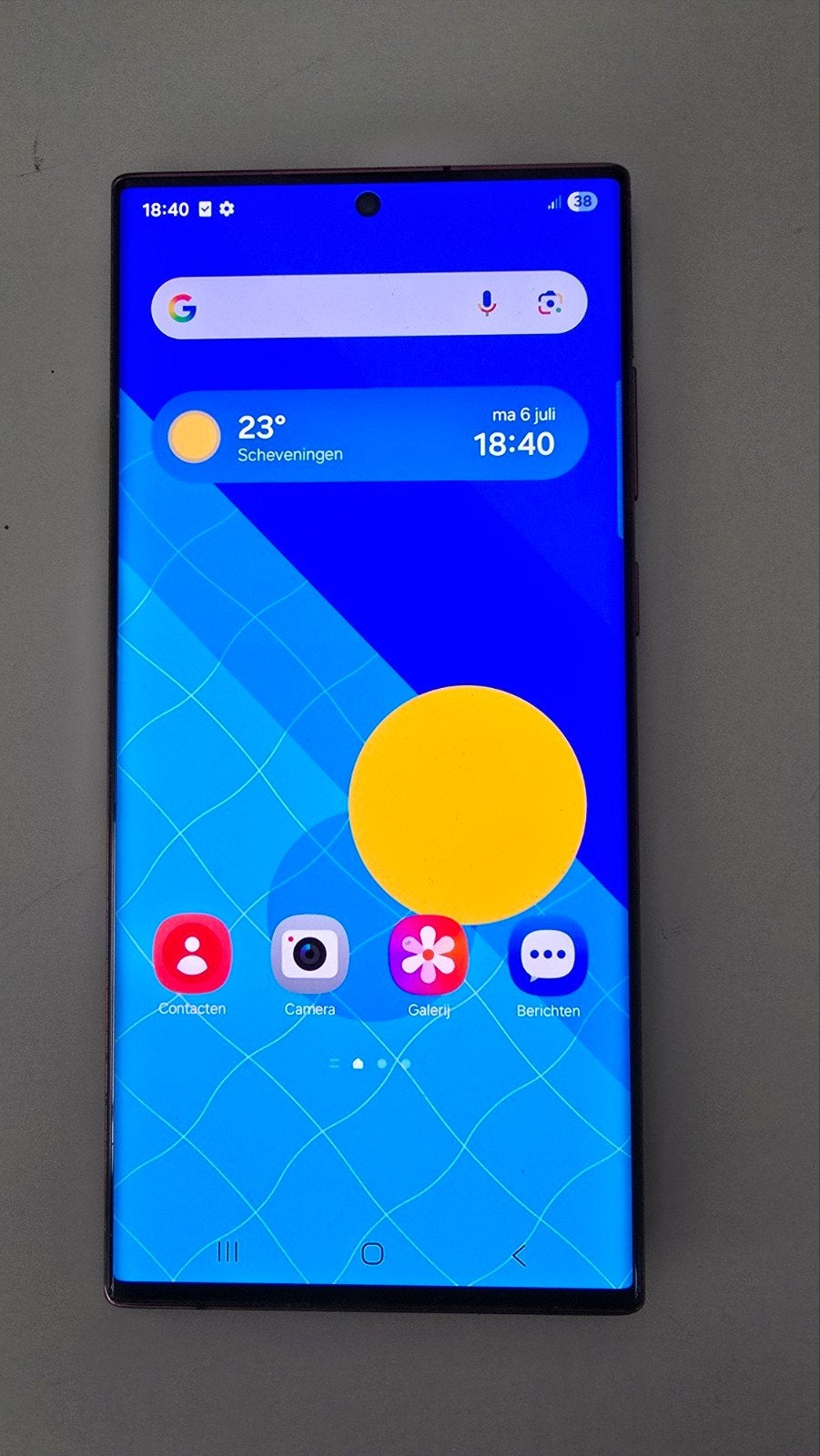 Samsumg S22 Ultra 256 GB, Telecommunicatie, Mobiele telefoons | Samsung, Ophalen, Paars, Zo goed als nieuw, Galaxy S22