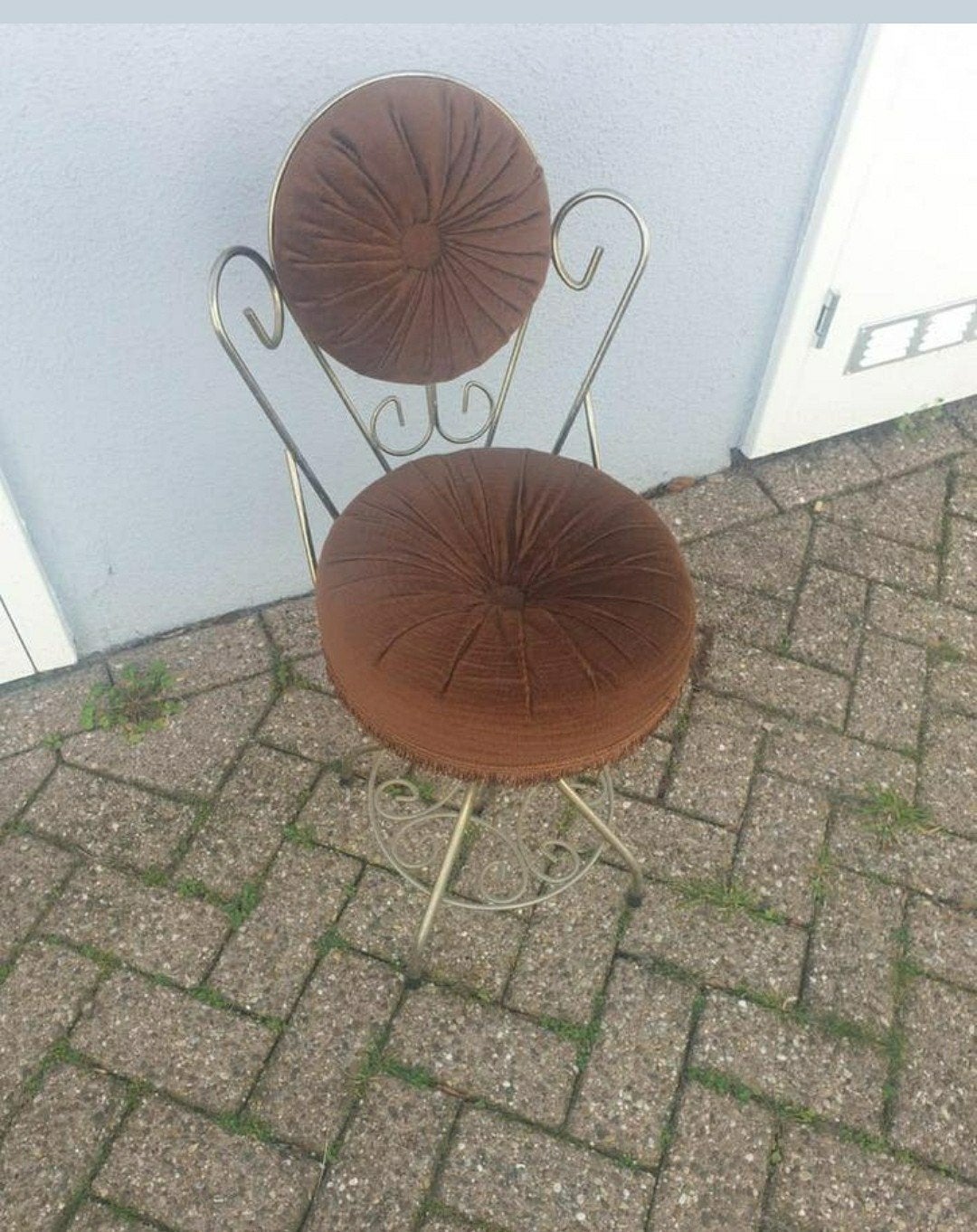 Prachtig itliaans boudoir stoel, Ophalen of Verzenden, Zo goed als nieuw