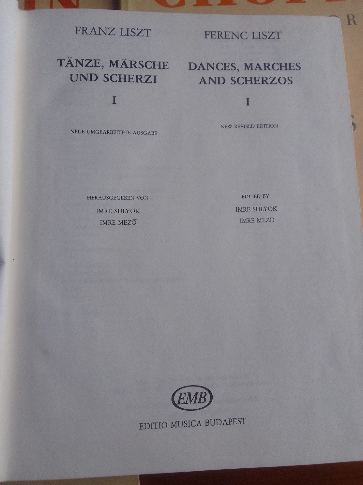 Franz Liszt: Dansen, Marsen en Scherzi I - Nieuwe Editie, Klassiek, Ophalen of Verzenden, Zo goed als nieuw, Artiest of Componist