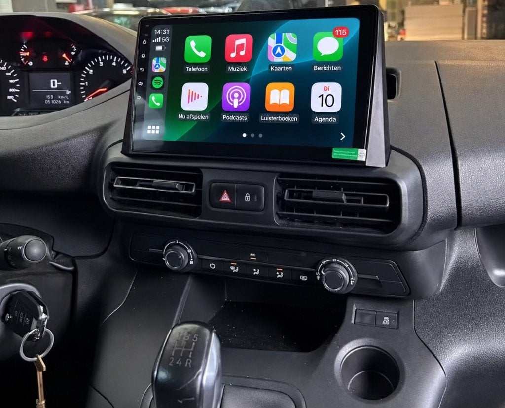 Peugeot partner autoradio navigatie carkit android 16 usb, Auto diversen, Oberonweg 262 3208pg, Nieuw, Ophalen of Verzenden, Dynavin