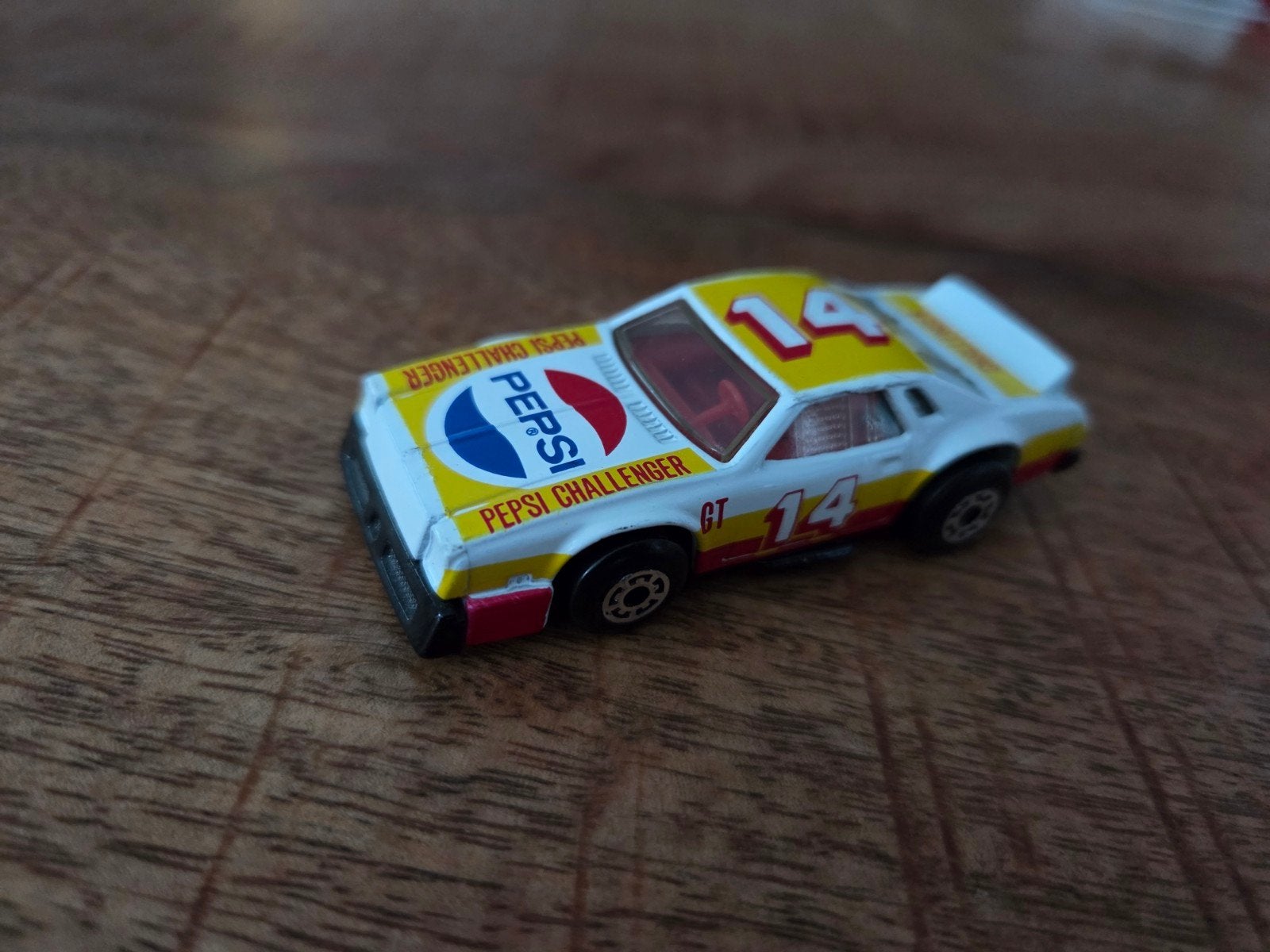 Vintage Matchbox Chevy Pro Stocker Pepsi Challenger #14, Ophalen of Verzenden, Zo goed als nieuw