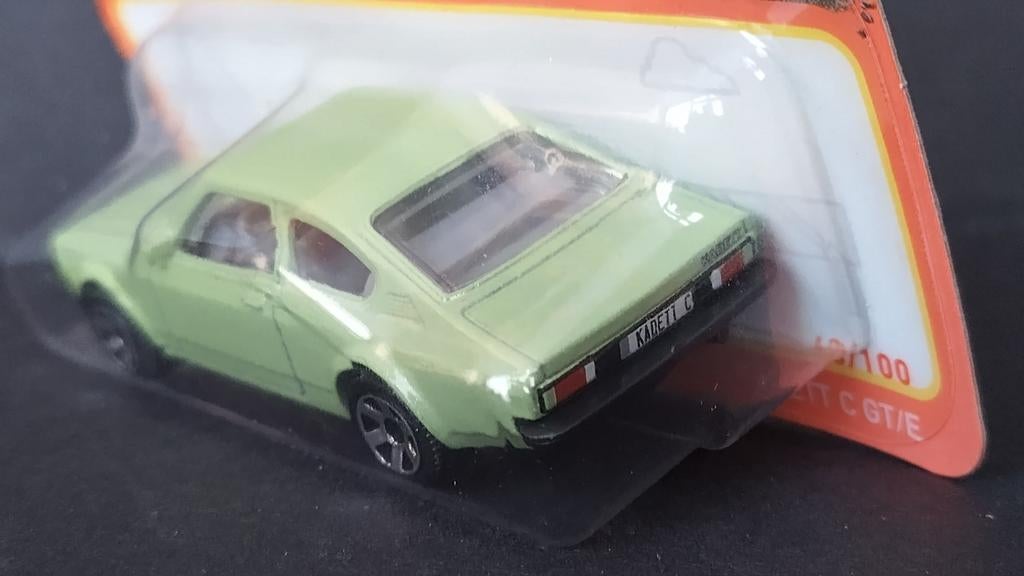 Opel Kadett C Coupe Gte 1:64 3inch Matchbox Pol, Verzenden, Nieuw, Matchbox@mattel.com, Matchbox