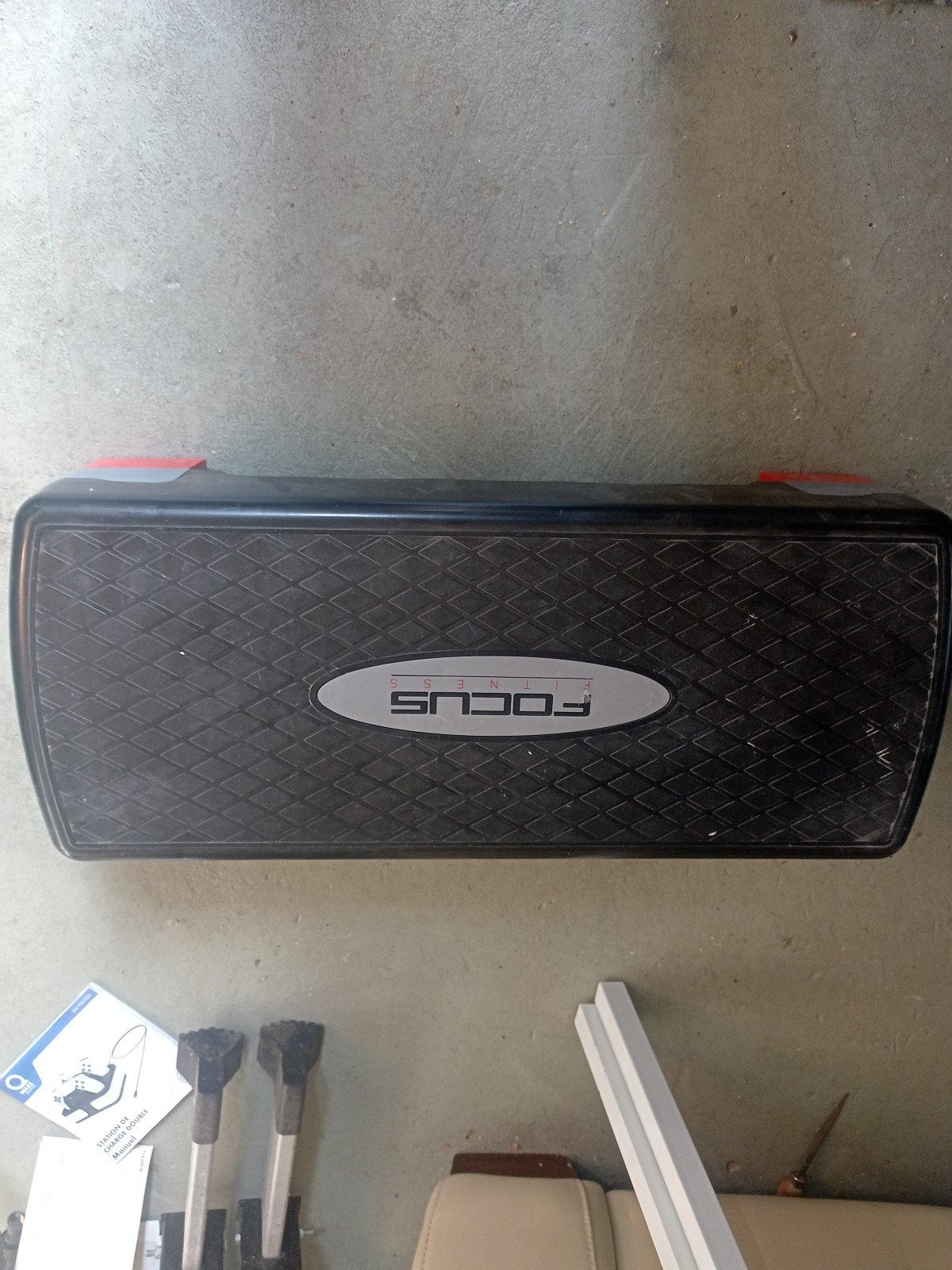 Aerobic step, Ophalen, Stepbank
