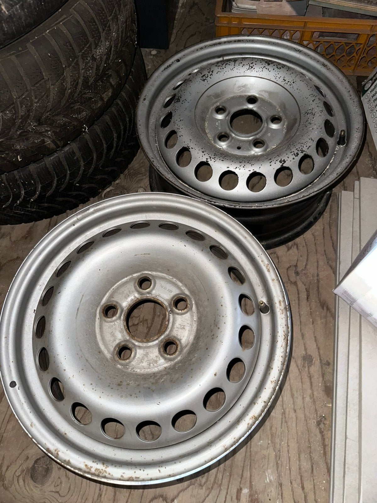 Velgen 17 inch volkswagen transporter t6, Auto diversen, Ophalen, Gebruikt