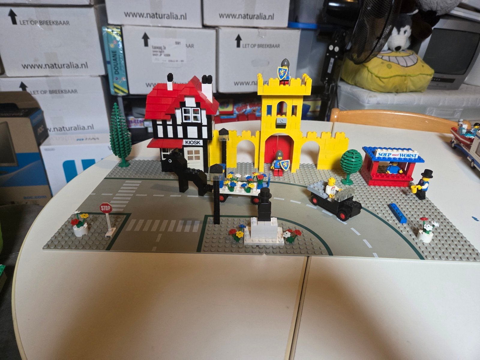 Lego Classic Town 1592 Town Square (Dutch), Ophalen of Verzenden, Gebruikt, Overige merken