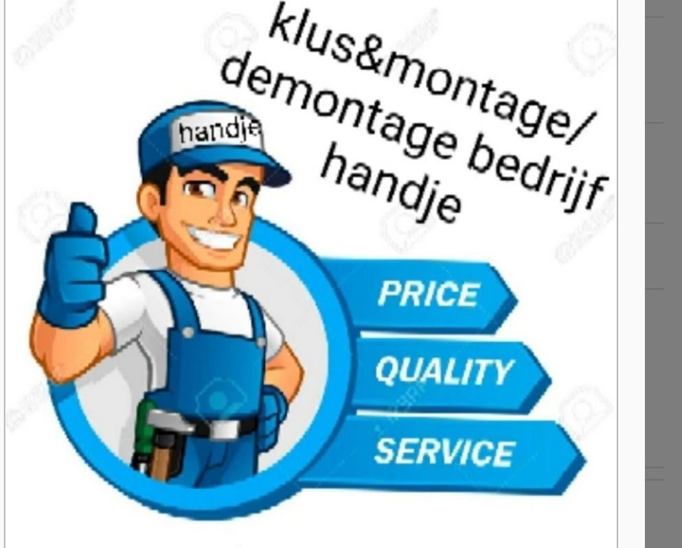 Klusjesman voor al u klussen in en om het huis