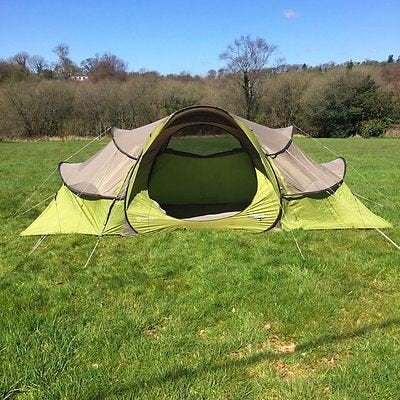 Quechua Base Seconds 4.2 Tent, Ophalen of Verzenden, Gebruikt, Tot en met 4