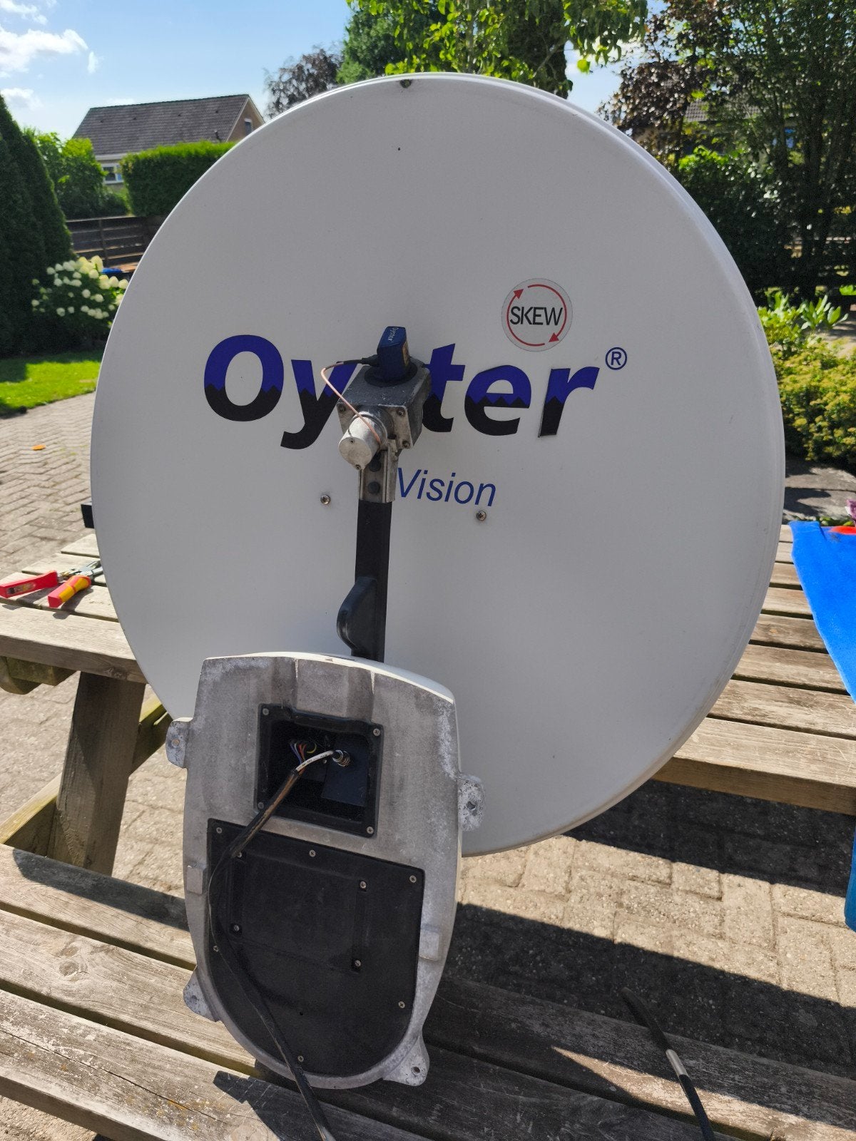 oyster schotel, Audio, Tv en Foto, Schotelantennes, Ophalen
