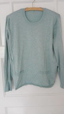 Gerry Weber trui blauw 40, Ophalen of Verzenden, Gedragen, Maat 38/40 (M), Blauw
