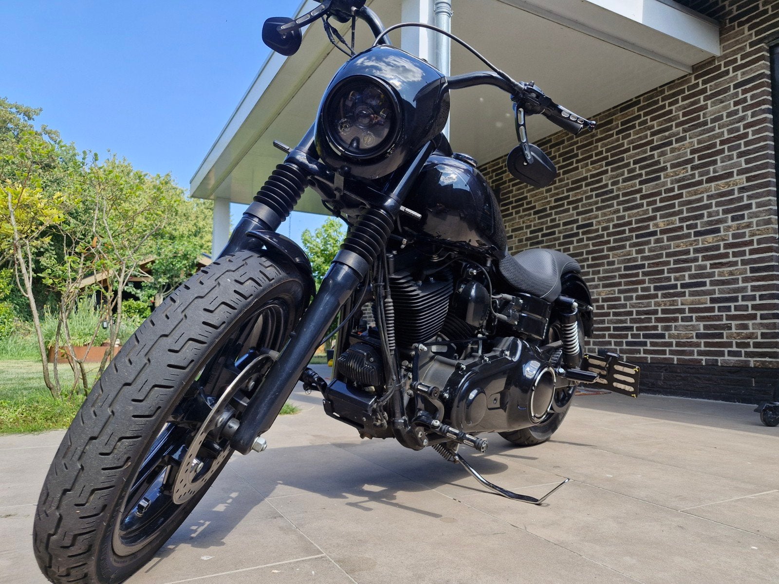 Harley-Davidson Dyna Street Bob - Zwart, Krachtig, Uniek, Motoren, Motoren | Harley-Davidson, Sportuitlaat, 2 cilinders, 1690 cc