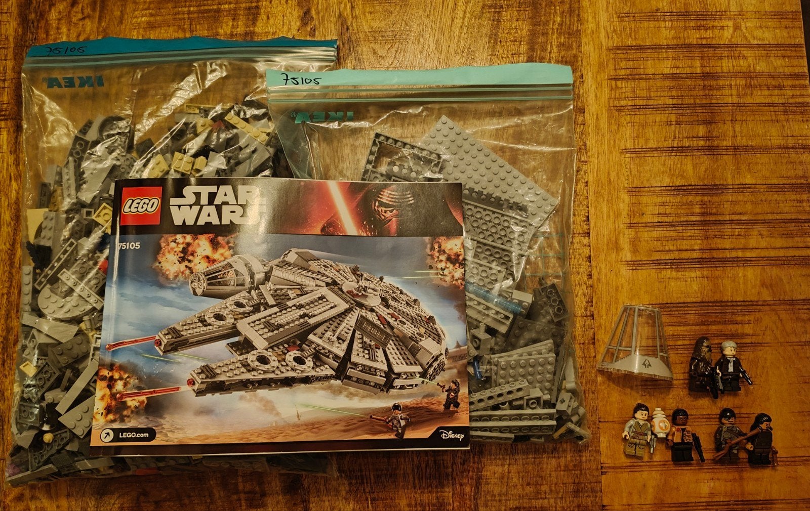 Lego Star Wars Millennium Falcon 75105, Kinderen en Baby's, Gebruikt, Star Wars, Lego, Ophalen of Verzenden