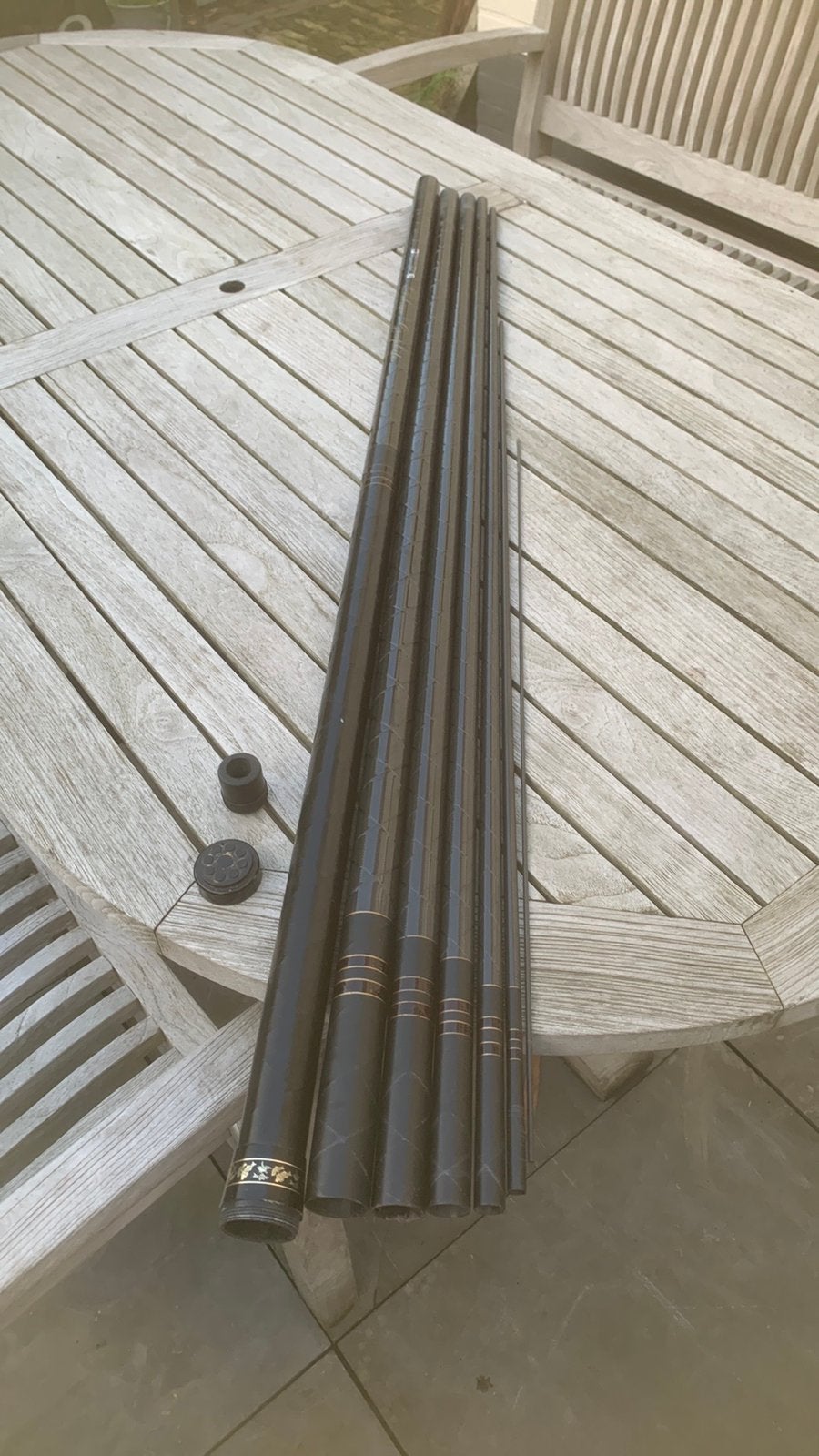Silstar Telescopic Power Wind 3081-730 Graphite Hengel, Watersport en Boten, Ophalen, Gebruikt, Complete hengel