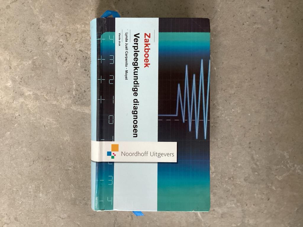 Zakboek Verpleegkundige diagnosen - Noordhoff Uitgevers, Ophalen of Verzenden, Zo goed als nieuw