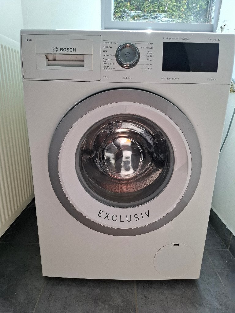 Bosch wasmachine 6 exclusive 8 kg ecosilence 1400 toeren, Witgoed en Apparatuur, Wasmachines, Ophalen, 1200 tot 1600 toeren, 8 tot 10 kg