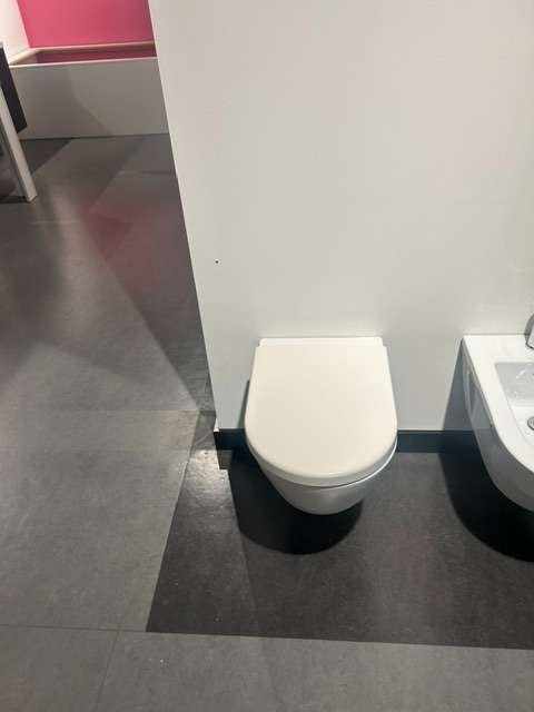 Toilet mat wit, Niet ingevuld, Nieuw, Toilet, Niet ingevuld