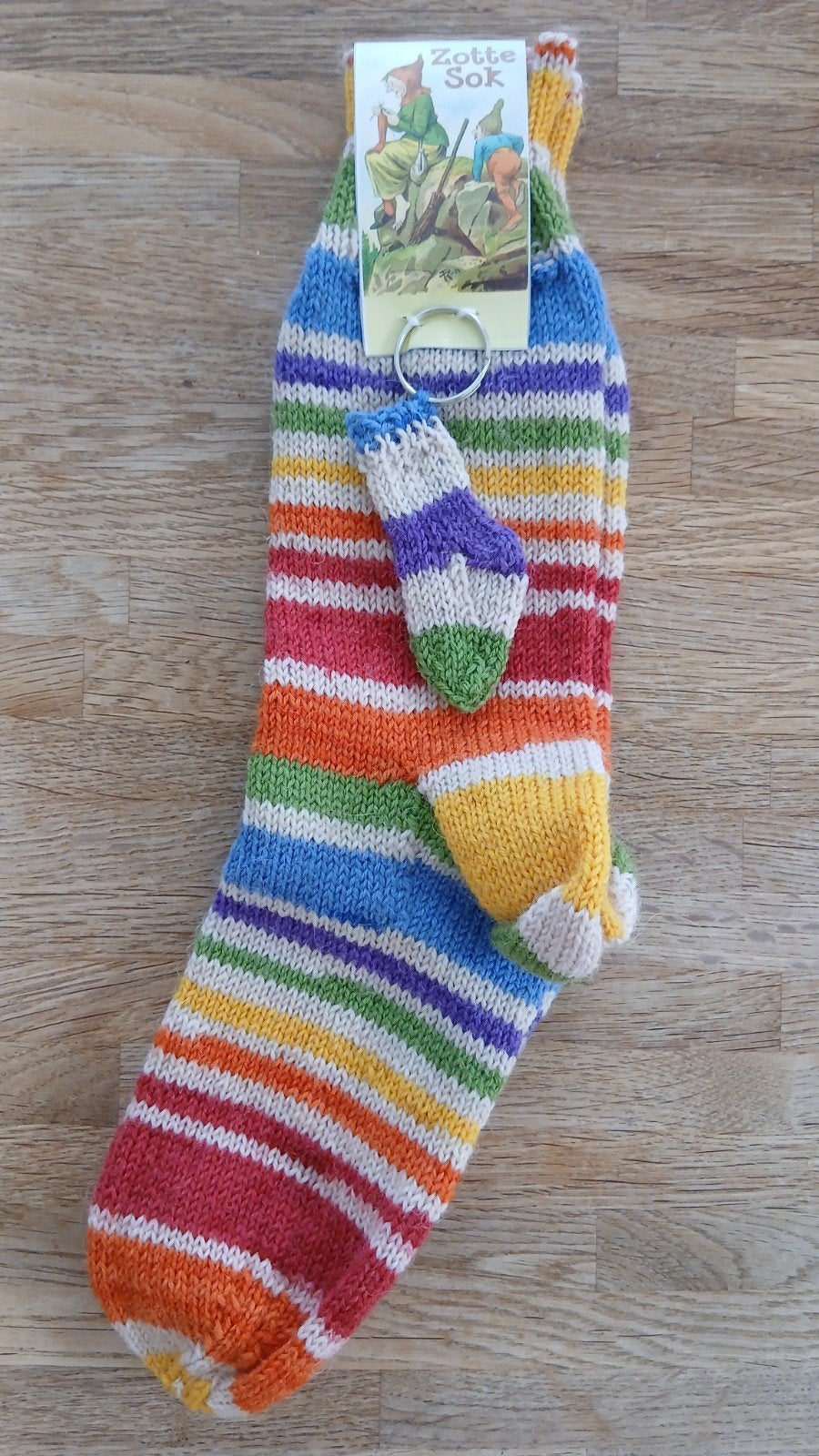 Zotte Sok handgebreide sokken maat 34/35., Ophalen of Verzenden, Nieuw, Jongen of Meisje, Sokken