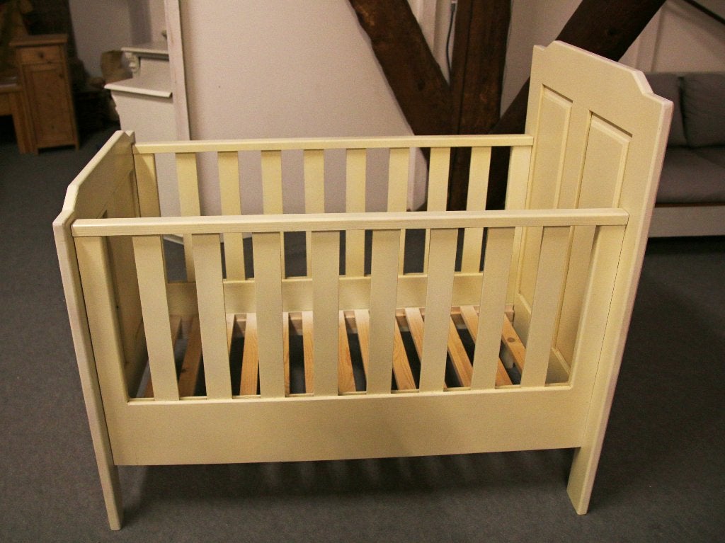Houten kinder ledikant, Kinderen en Baby's, Ophalen, Zo goed als nieuw, Ledikant
