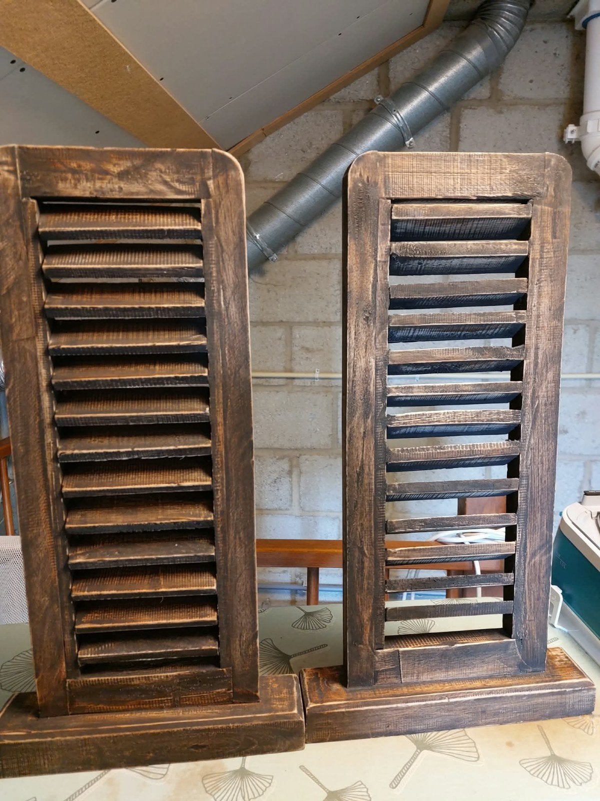 Houten Raamdecoratie in mooie stijl, Ophalen of Verzenden