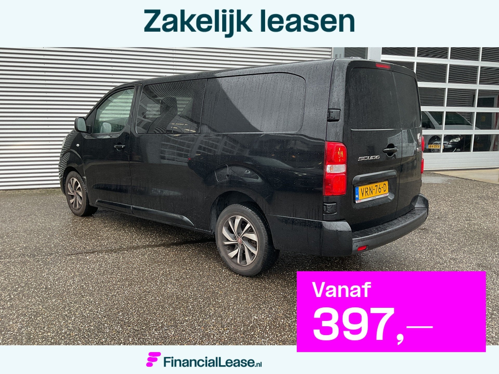 Fiat Scudo 2.0 MJ 180 pk Aut. DC Dubbel Cabine Carplay/ Xeno, Stof, Gebruikt, Euro 6, 4 cilinders