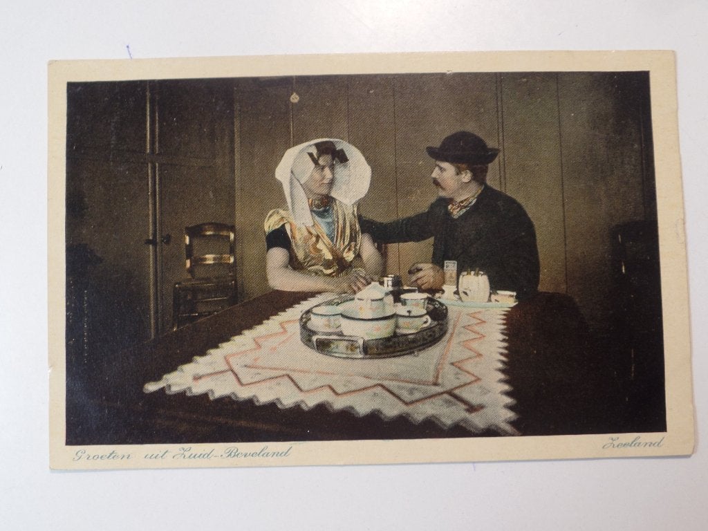 Klederdracht Zeeland, Verzenden, Voor 1920, Ongelopen, Zeeland