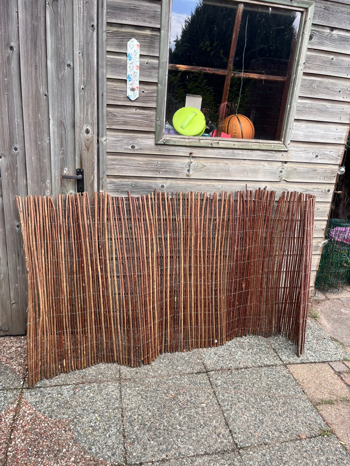 Wilgen scherm, Ophalen, Zo goed als nieuw, 200 cm of meer, 150 tot 200 cm
