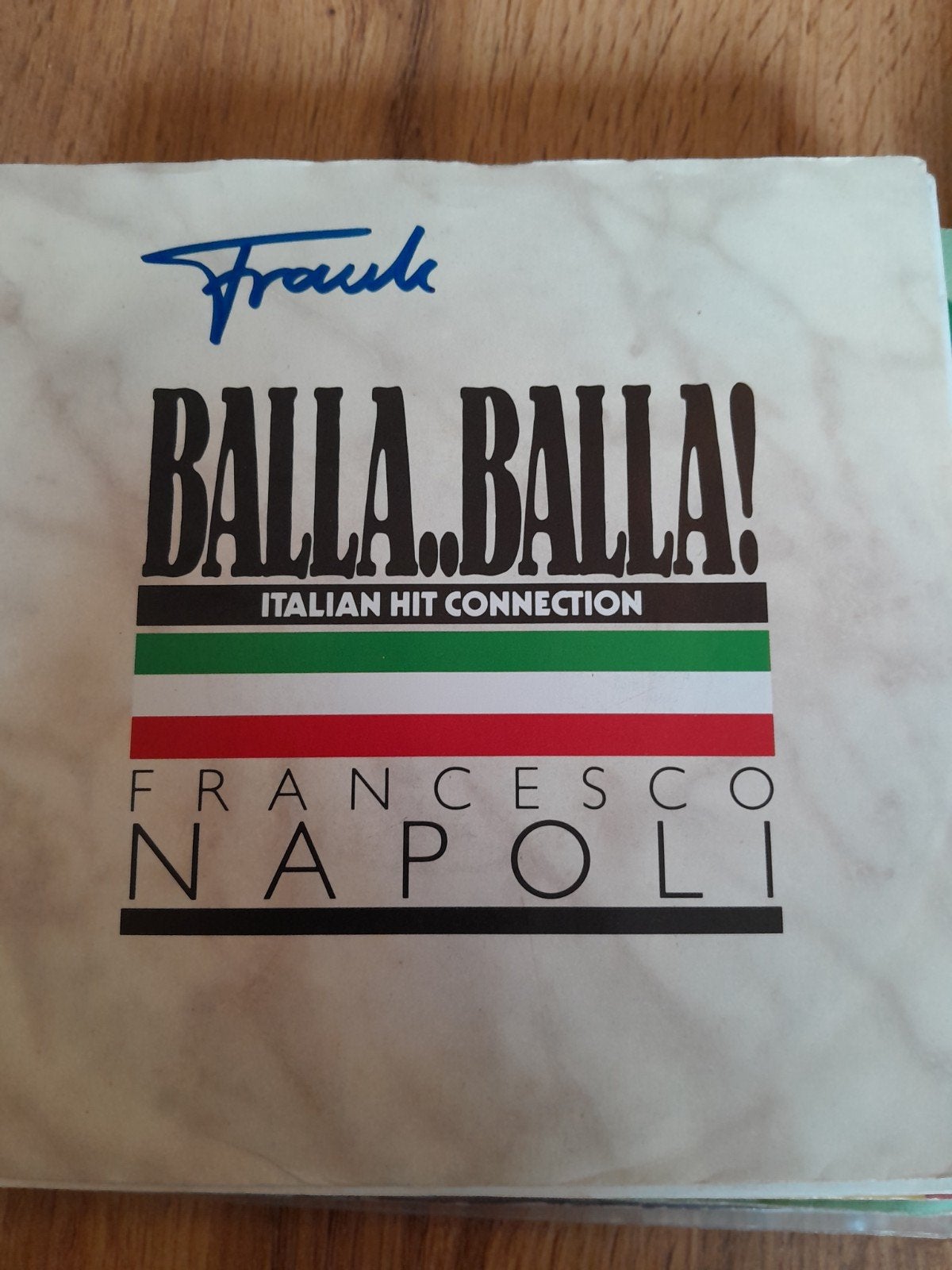 francesesco napoli 7 inch balla balla, Cd's en Dvd's, Vinyl Singles, Ophalen of Verzenden, Zo goed als nieuw, Pop