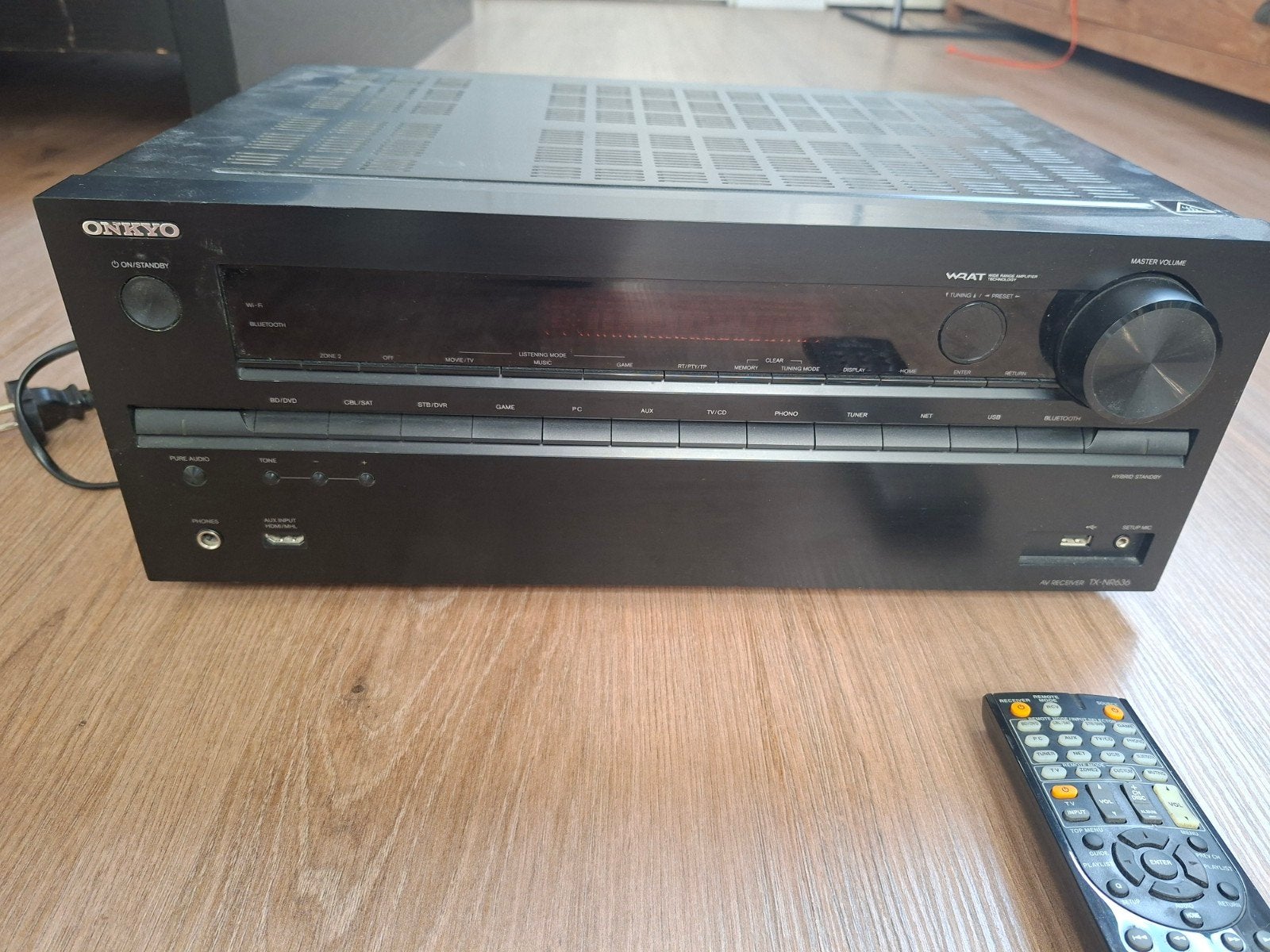 Onkyo TX NR636 7.2 receiver, Ophalen, 60 tot 120 watt, Onkyo, Gebruikt