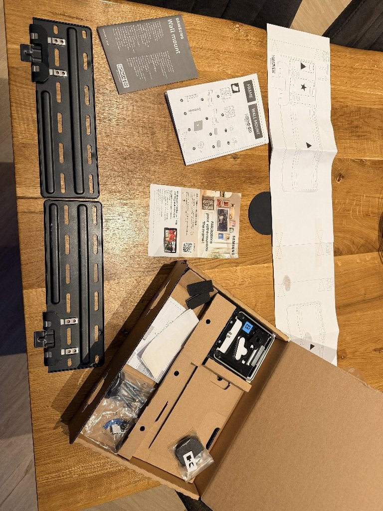 Samsung The Frame Slim Fit Muurbeugel - 50" / 55" / 85", Audio, Tv en Foto, Televisiebeugels, Ophalen of Verzenden, Zo goed als nieuw
