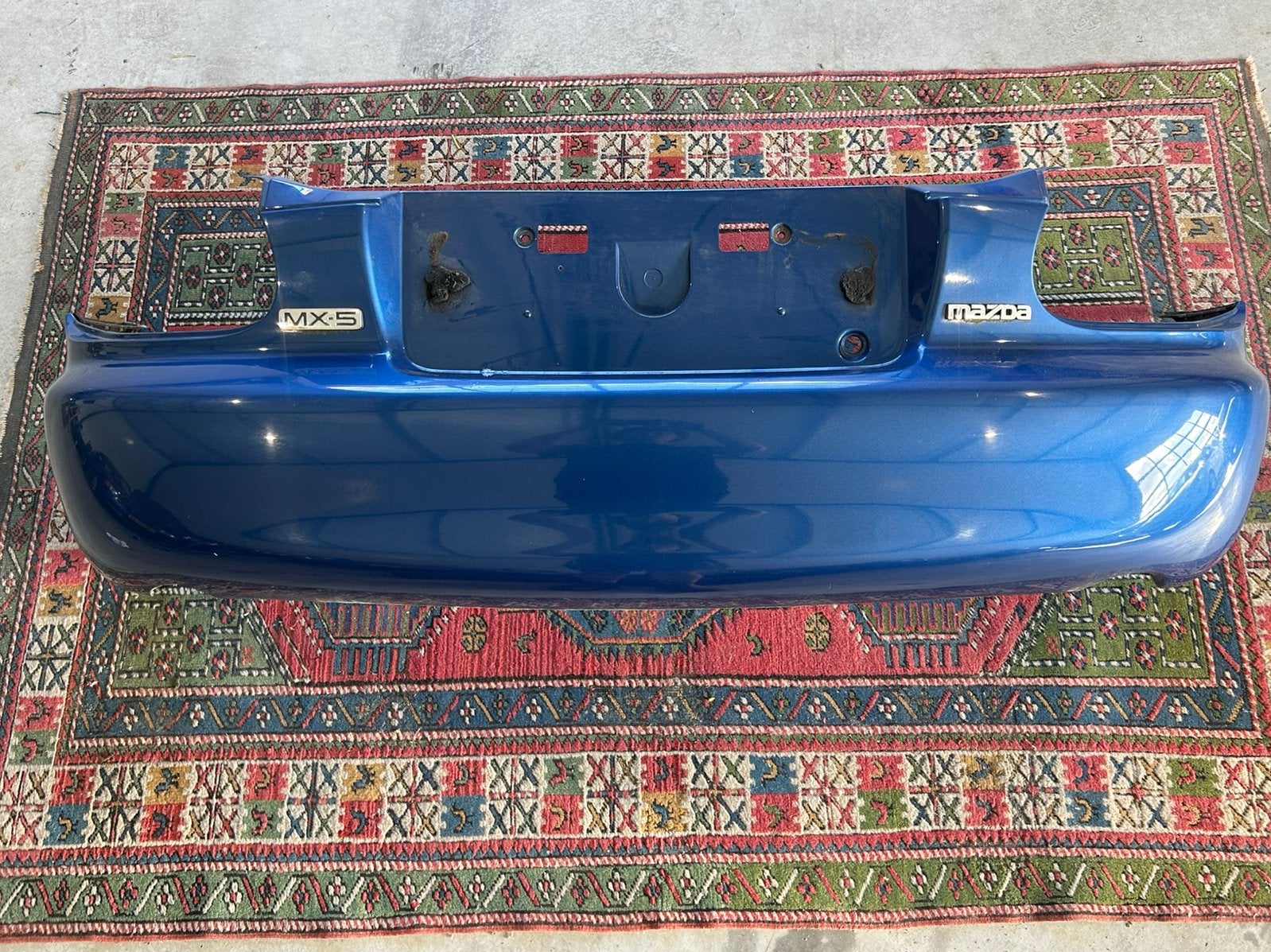 MX5 NB achterbumper Innocent Blue Mica, Ophalen, Bumper