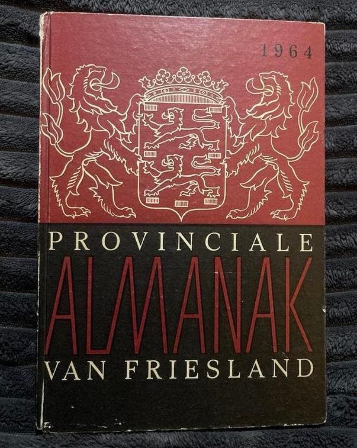 Provinciale Almanak van Friesland 1964 - Uniek Historisch Bo, Boeken, Geschiedenis | Stad en Regio, Ophalen of Verzenden, 20e eeuw of later