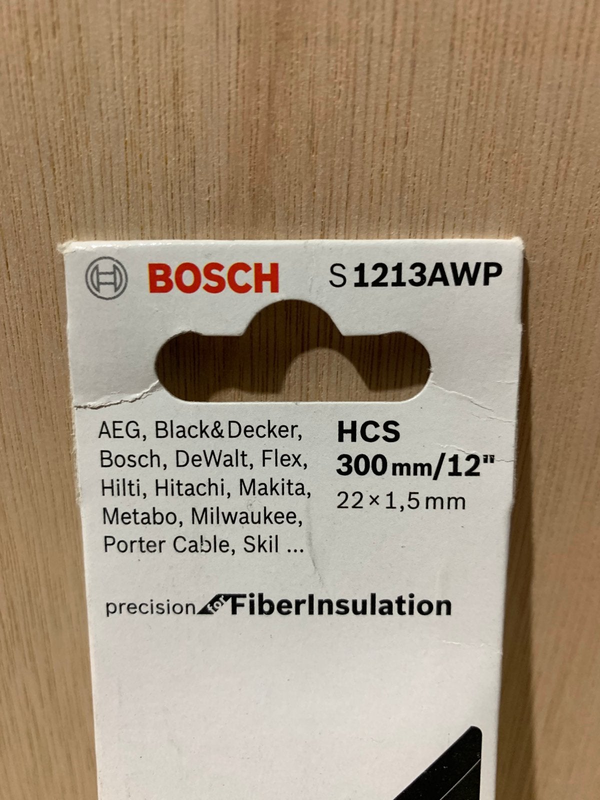 Bosch Reciprozaagbladen S1213AWP – Nieuw – Scherpe prijs, Bosch, Nieuw, Ophalen of Verzenden, Bosch