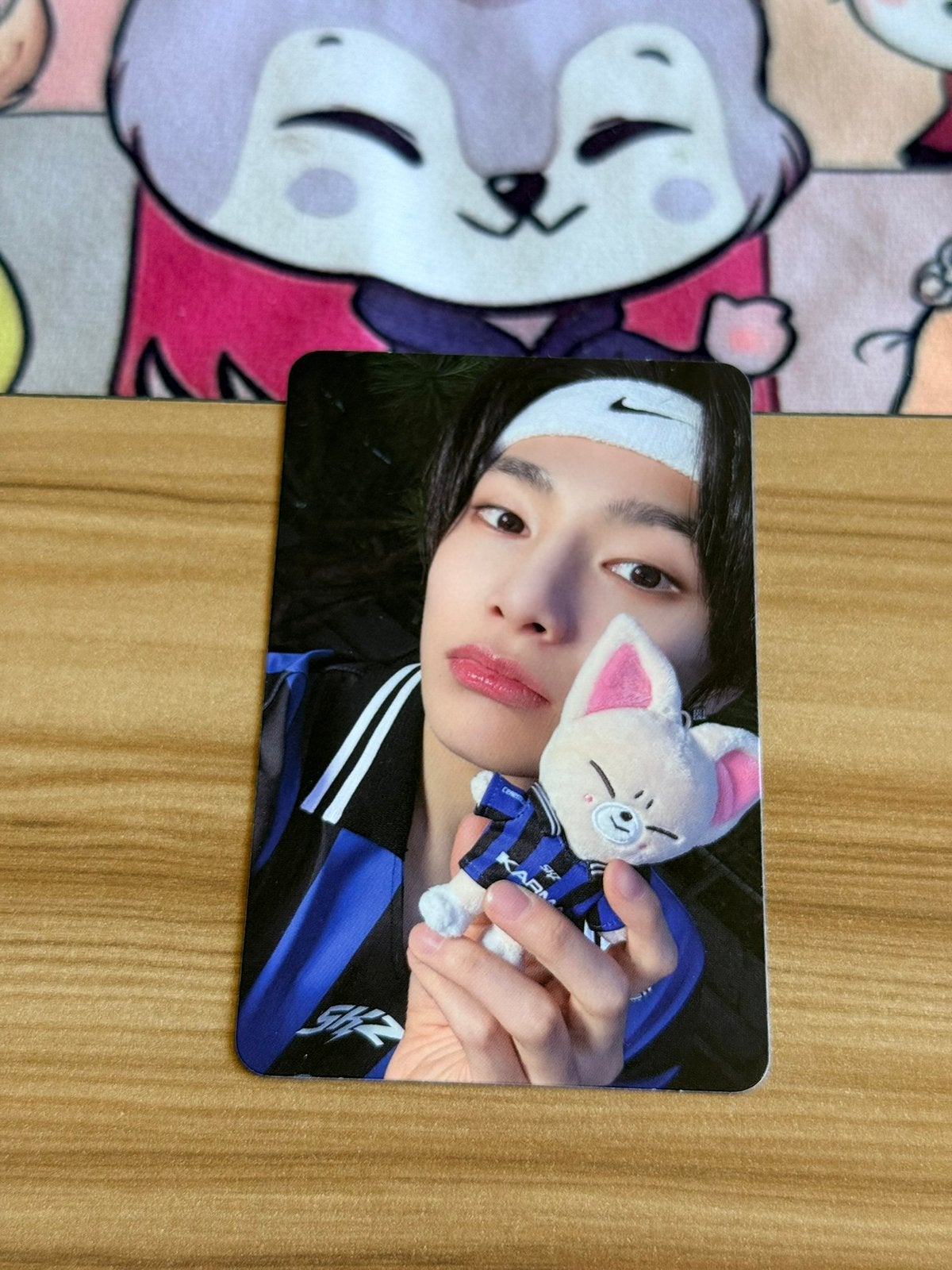 Stray Kids I.N photo card Karma, Verzamelen, Ophalen of Verzenden, Zo goed als nieuw, Foto of Kaart