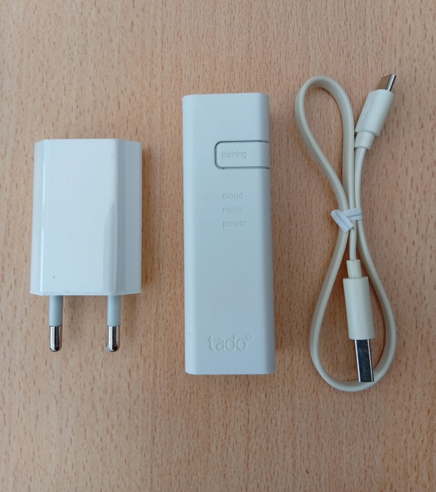 Tado v3+ Smart Thermostaat Bridge, Ophalen of Verzenden, Slimme thermostaat, Gebruikt