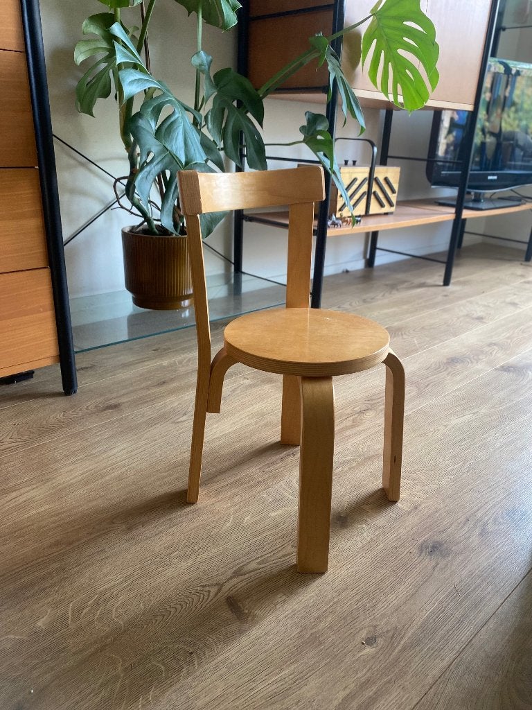 Vintage IKEA kinderstoeltje in Frosta stijl, Ophalen, Zo goed als nieuw, Hout