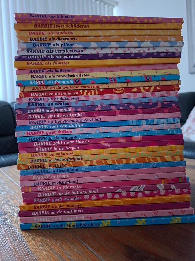 Grote collectie Barbie boeken, Boeken, Kinderboeken | Jeugd | onder 10 jaar, Ophalen of Verzenden, Gelezen, Diverse auteurs, Fictie algemeen