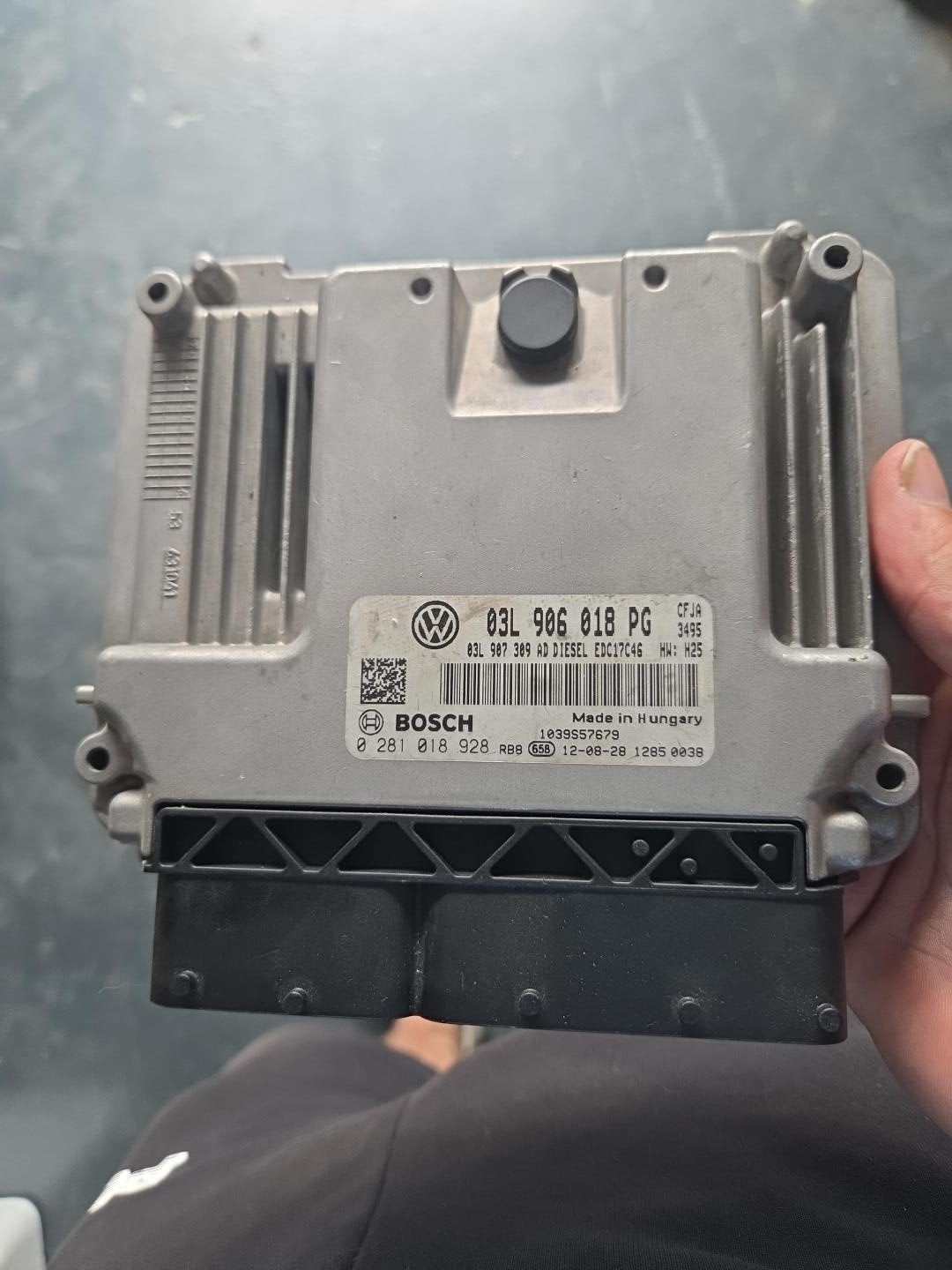 Bosch EDC17C46 ECU – VW Caddy Edition 30 / Golf 6 GTD 2.0 TD, Ophalen of Verzenden, Volkswagen