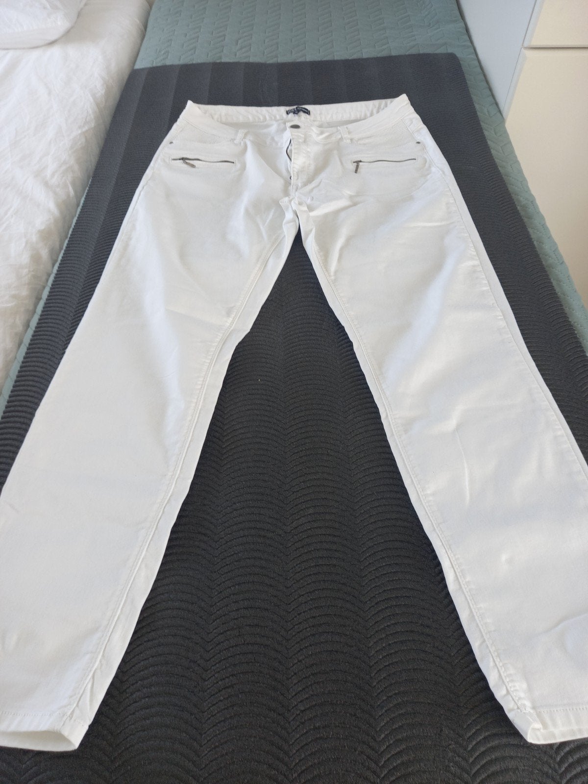 Broek van Didi maat 46 stretch, Wit, Maat 46/48 (XL) of groter, Didi, Ophalen of Verzenden