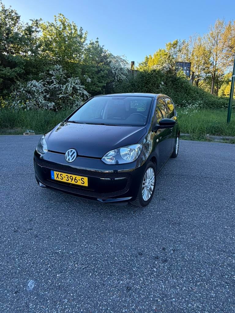 Volkswagen up! 1.0 55KW/75PK 5-DRS 2015 Zwart, Auto's, 74 pk, Up!, 4 stoelen, Zwart