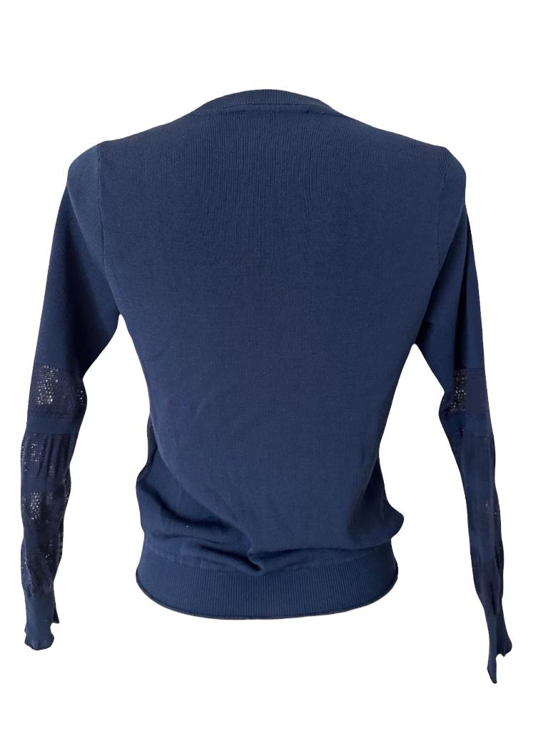 Sandro trui S, Maat 38/40 (M), Blauw, Ophalen of Verzenden, Zo goed als nieuw