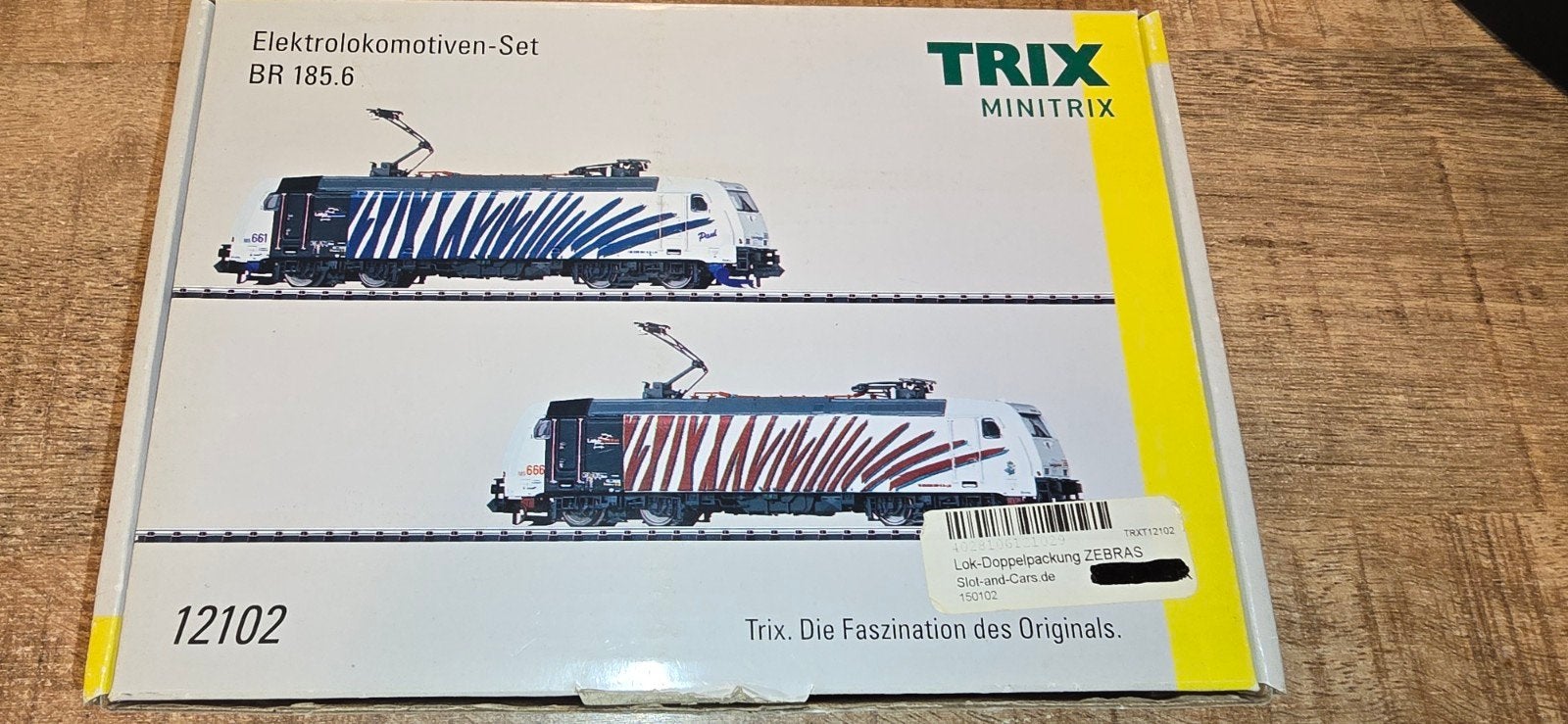 minitrix 12102 br185.6 Lokomotion lokset dcc digitaal, Ophalen of Verzenden, Gelijkstroom, Locomotief, Trix