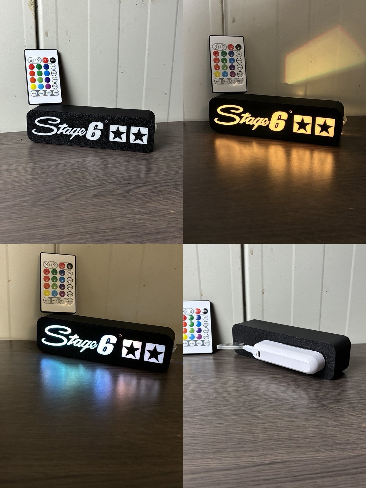 STAGE 6 led bord/ledsign/sfeerlicht, Fietsen en Brommers, Ophalen of Verzenden, Nieuw