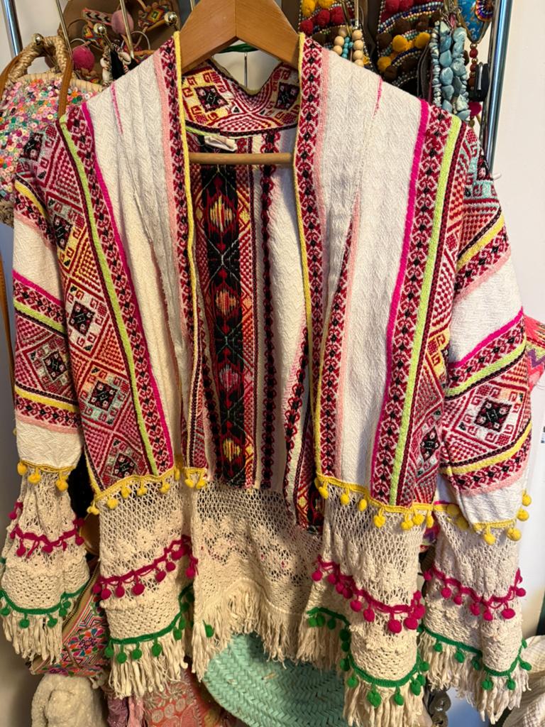 Boho ibizastyle kimoni, Ophalen of Verzenden, Zo goed als nieuw
