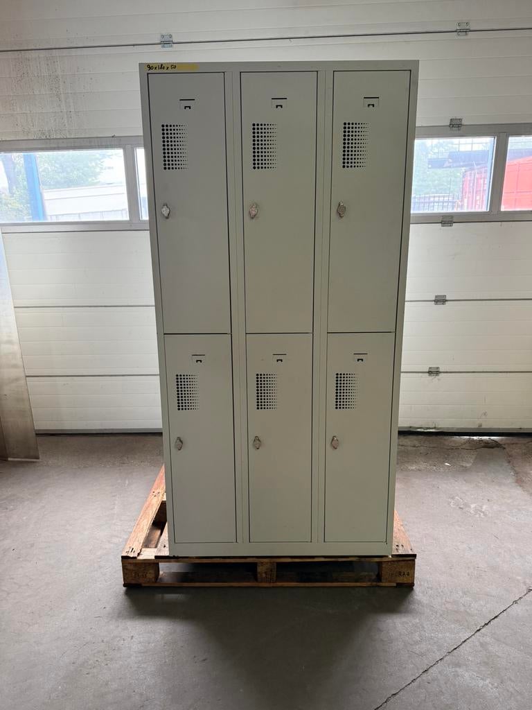 Lockerkast 6 deurs en 4 deurs, Ophalen, Gebruikt, Lockerkast