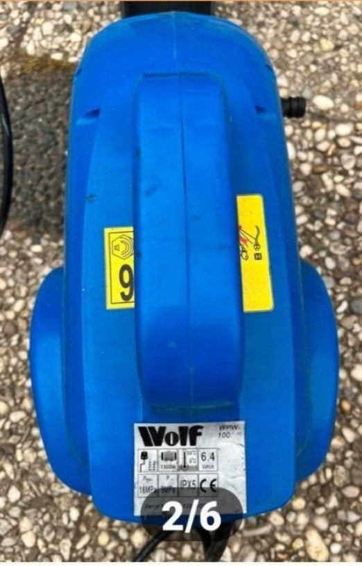 Wolf hogedrukreiniger - Krachtige reiniging, Ophalen of Verzenden, Zo goed als nieuw, Elektrisch, Wolf