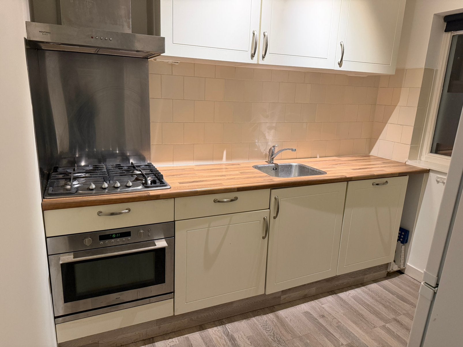 GRATIS OPHALEN 31-10 complete keuken, Ophalen, Gebruikt, Wit