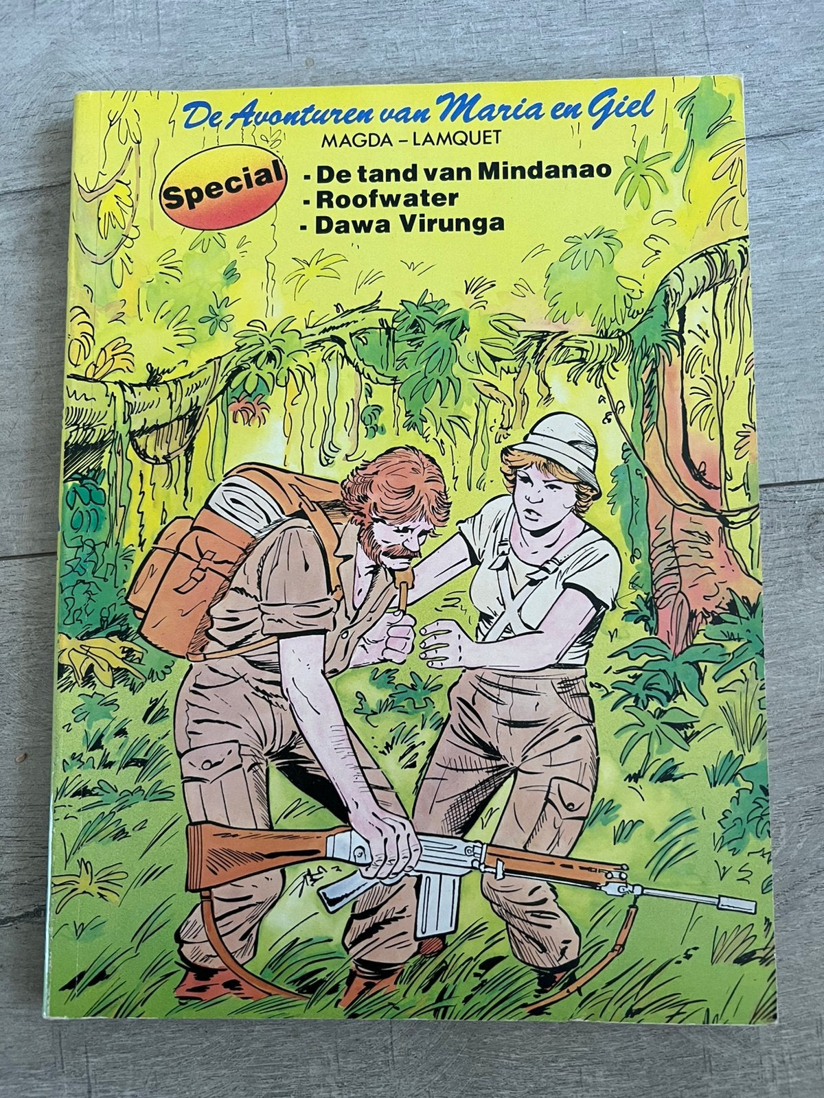 De Avonturen van Maria en Giel – Special (Magda-Lamquet), Eén stripboek, Ophalen of Verzenden, Gelezen